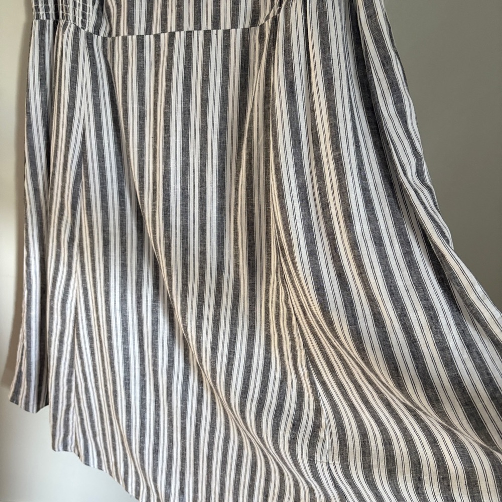 Penningtons Striped Sleeveless Linen Dress 26 NWT - Picture 4 of 12